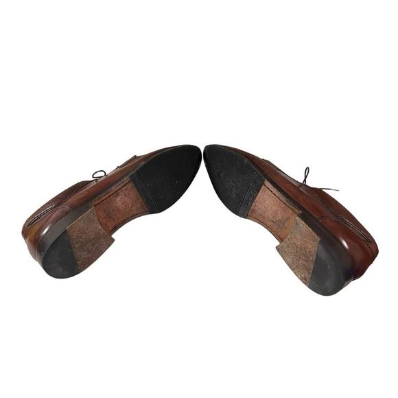 MEZLAN‎ Men's US Size 7M Leather Split Toe Fiore Or Amsterdam Oxford Dress Shoe - Picture 5 of 9